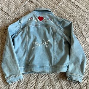 Janie and Jack Blue Jean Jacket Classic Denim Style
